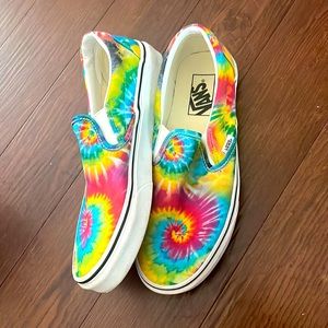 tie-dye vans